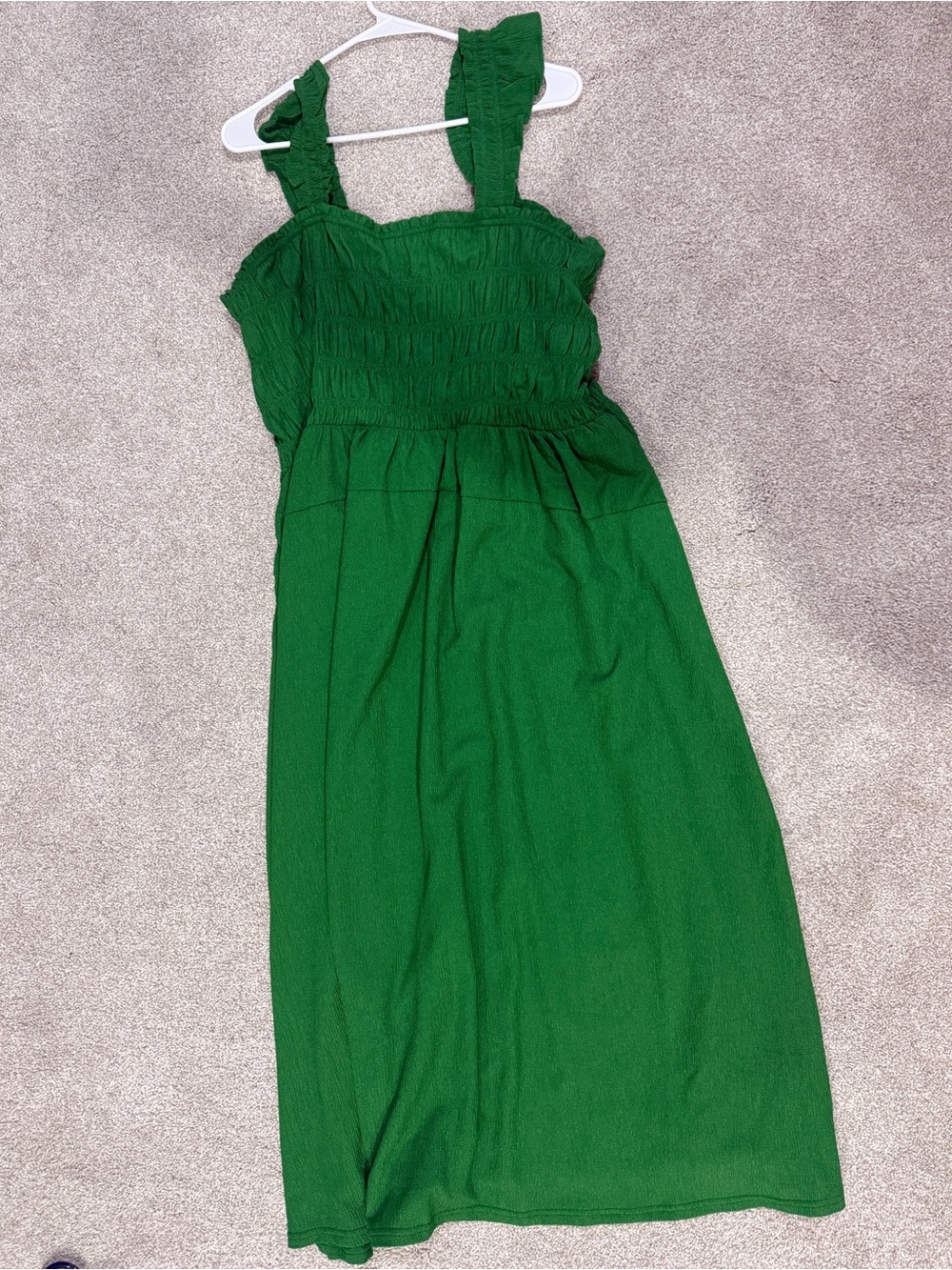 old navy green maxi dress | Dresses | Old Navy Emerald Smocked Strap handle:halia-dress-midnight